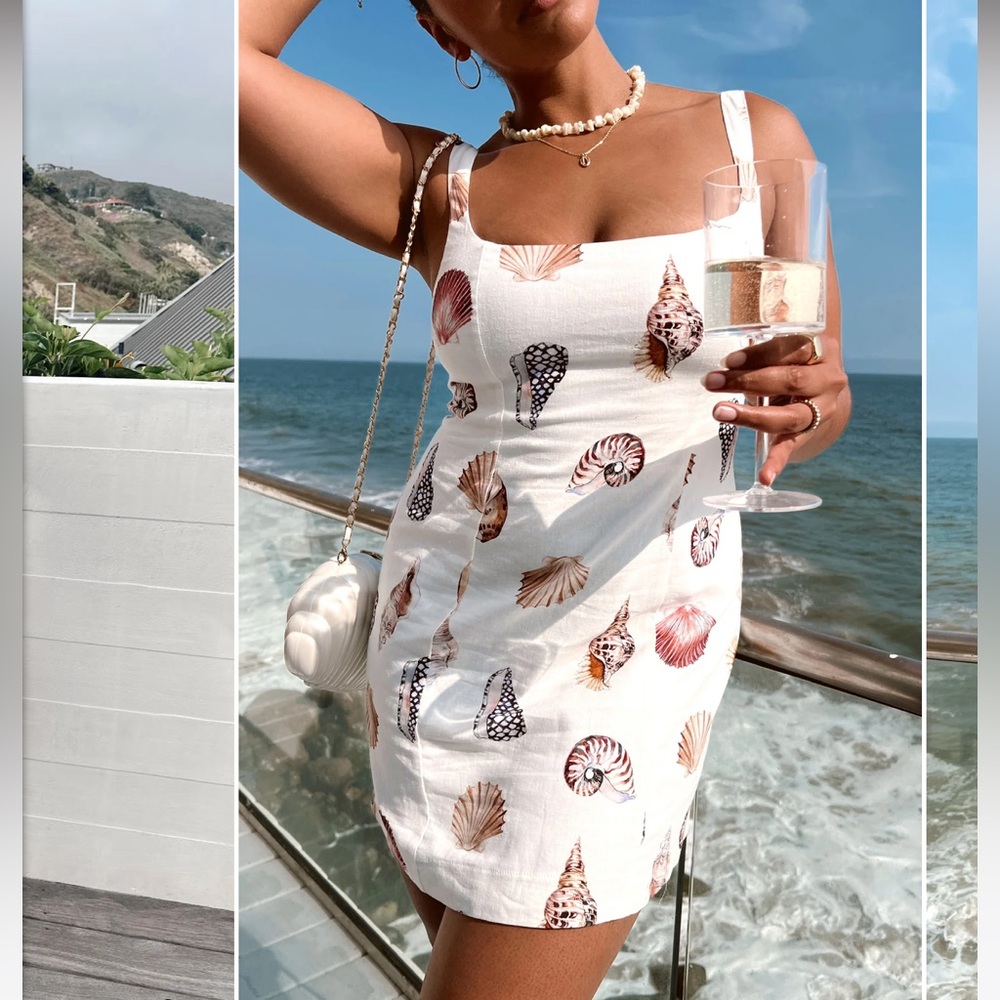 $168 show me your mumu Steph mini dress small